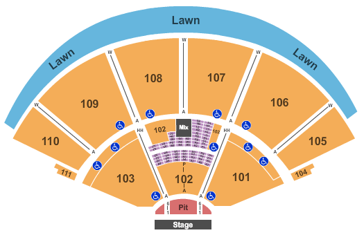 Cynthia Woods Mitchell Pavilion MercyMe Seating Chart